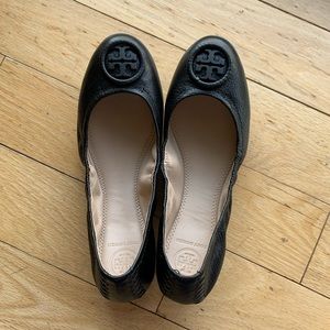 Black Tory Burch Ballet Flat
